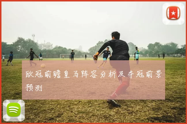 欧冠前瞻皇马阵容分析及夺冠前景预测