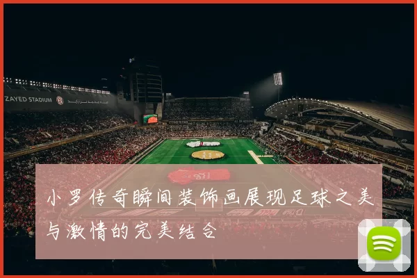 小罗传奇瞬间装饰画展现足球之美与激情的完美结合