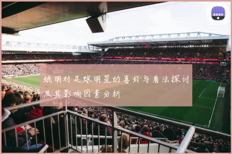 姚明对足球明星的喜好与看法探讨及其影响因素分析