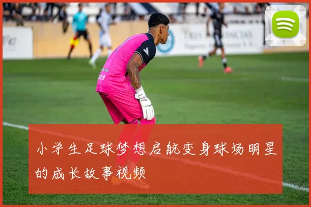 小学生足球梦想启航变身球场明星的成长故事视频